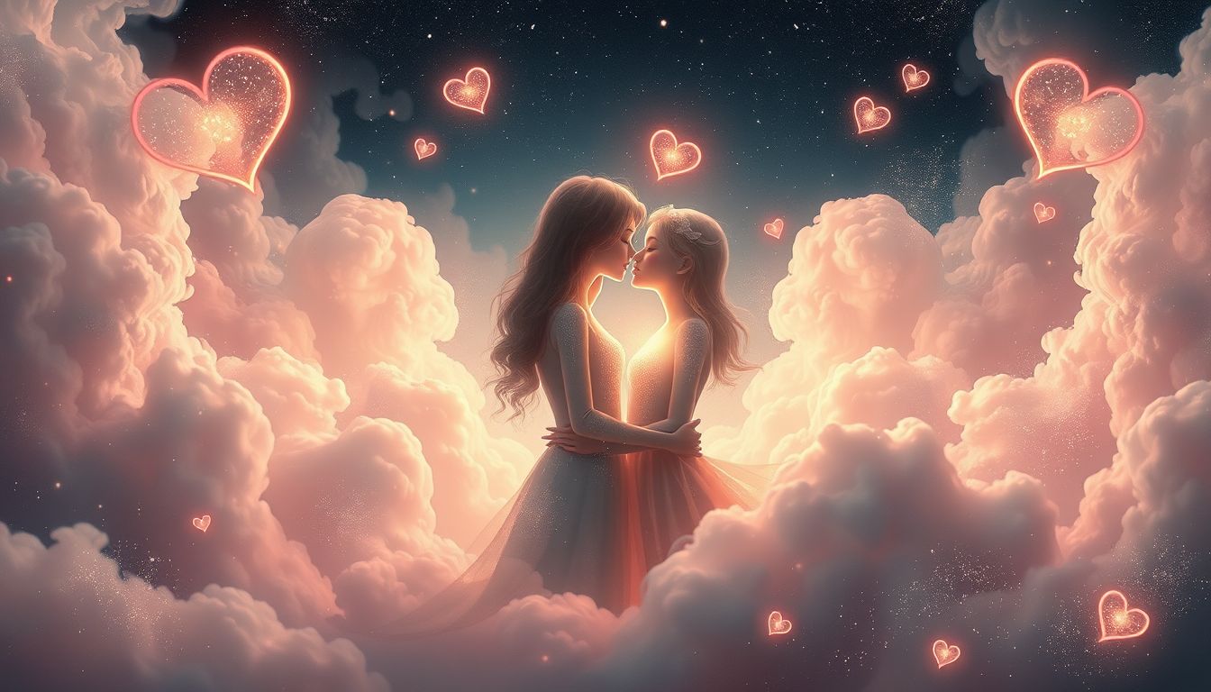 Ein Kuss vom Partner symbolisiert oft tiefe Verbundenheit und Vertrauen.