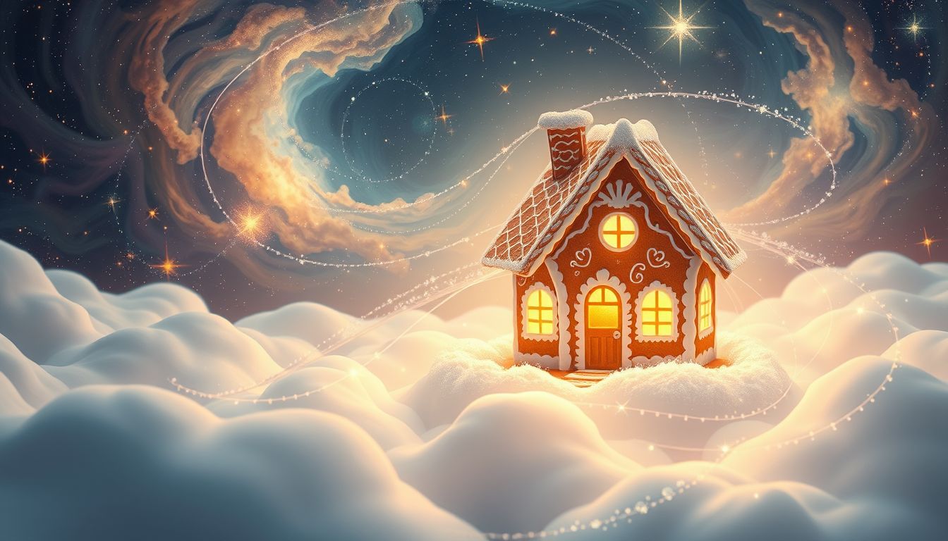 Ein Lebkuchenhaus im Traum symbolisiert Wärme, Schutz und Familie.