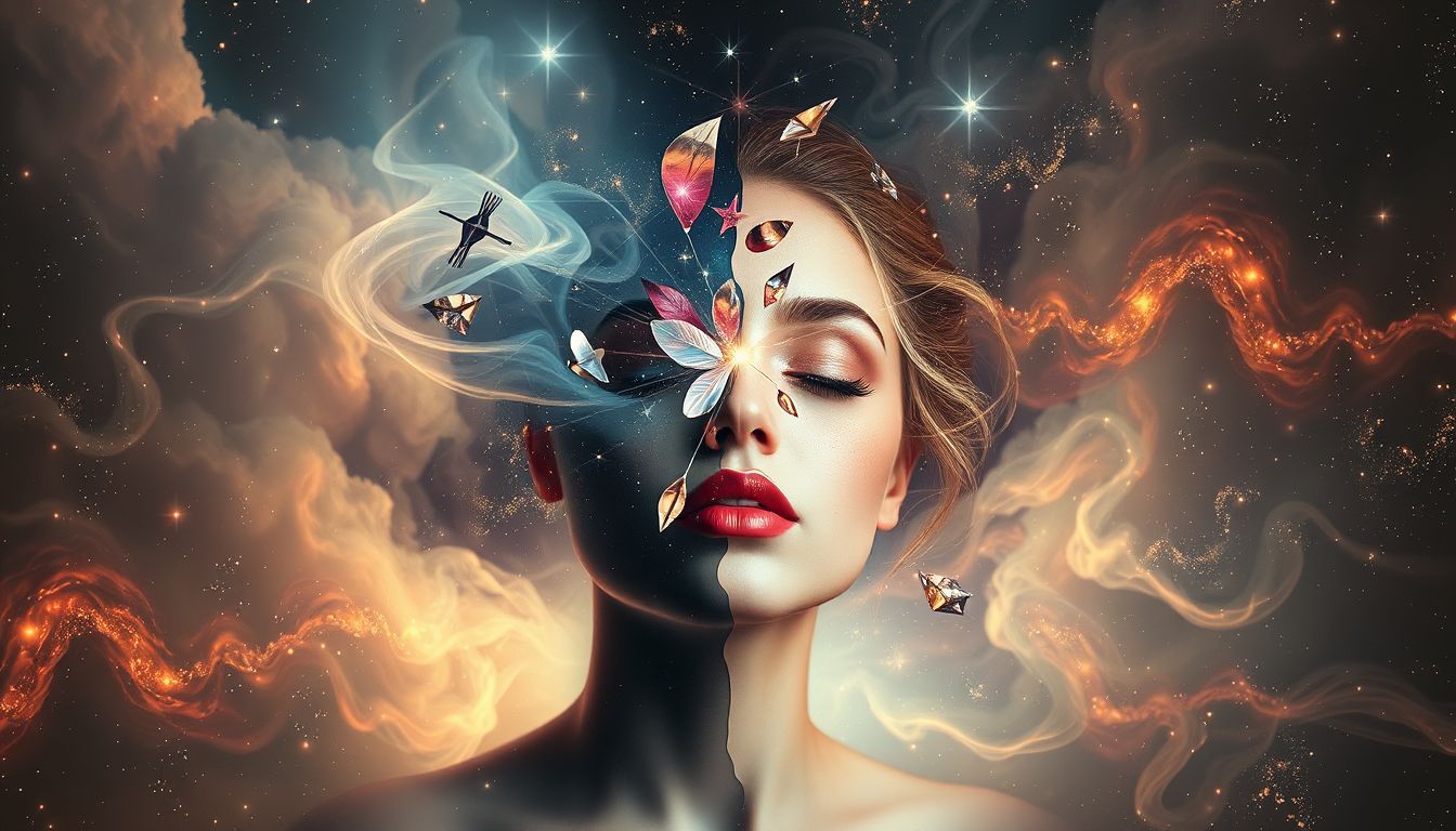 Make-up im Traum essen symbolisiert oft versteckte Selbstkritik oder Wandel.