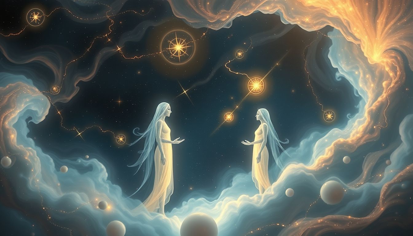 Im Traum mit Hellseher sprechen symbolisiert Einsicht und Zukunftsweisheit.