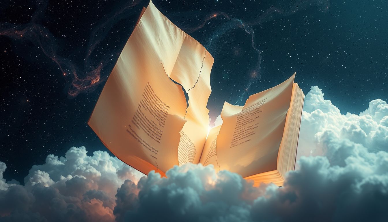 Risse in Büchern symbolisieren oft versteckte Wissenslücken im Traum.