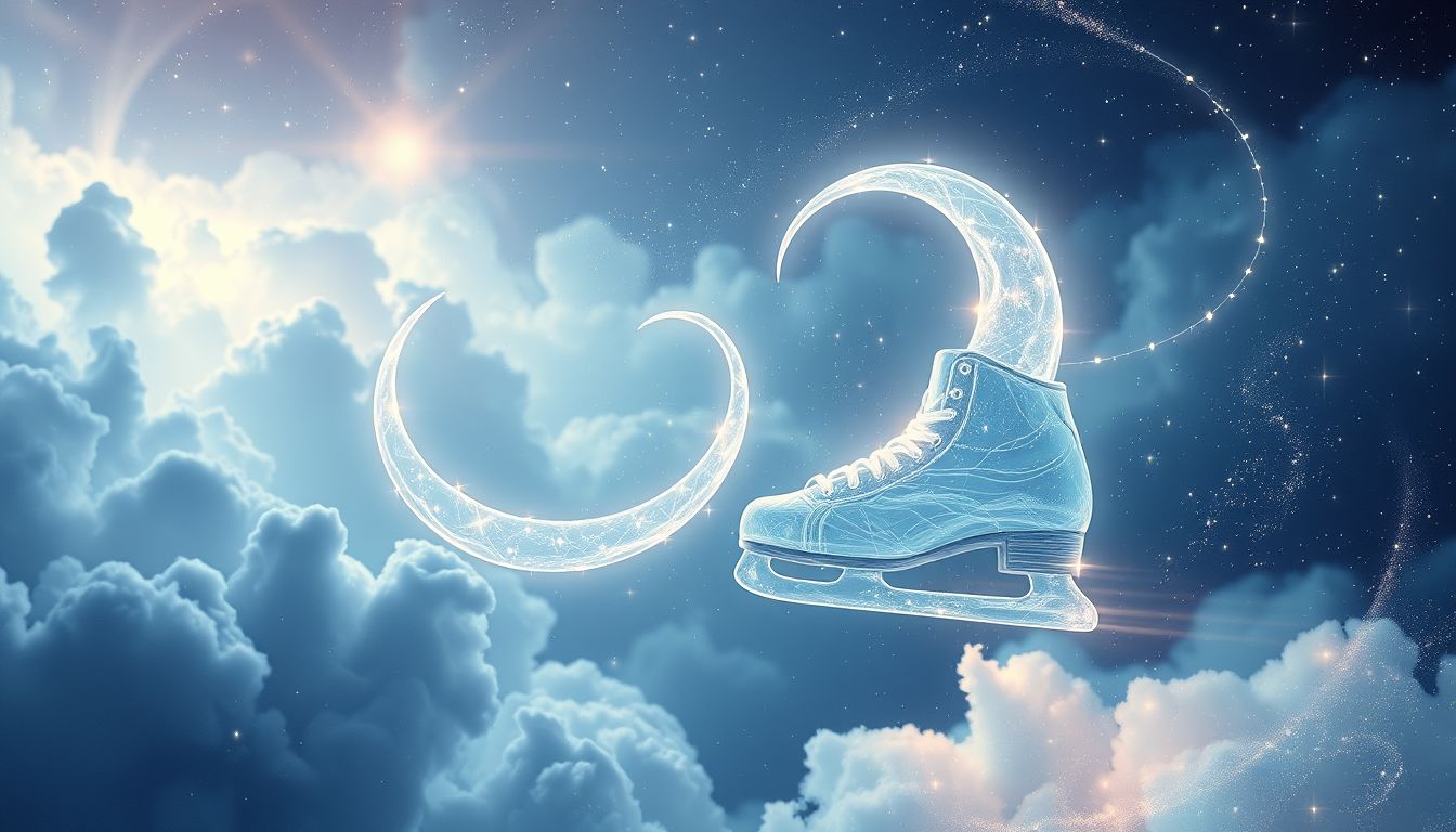 Schlittschuhe schärfen symbolisiert Vorbereitung auf neue Herausforderungen im Traum.