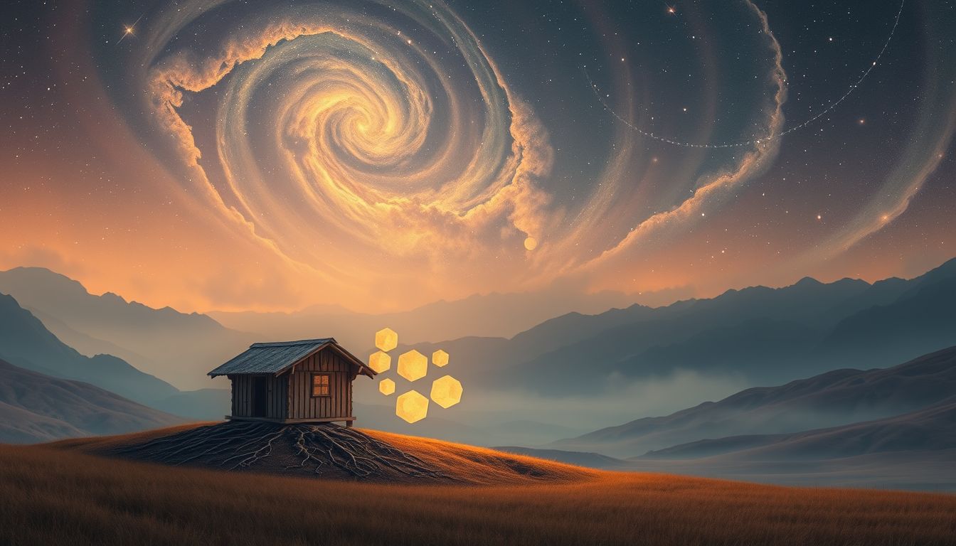 Die Sennhütte symbolisiert Erdung, Stabilität und Alltagspraktikabilität.