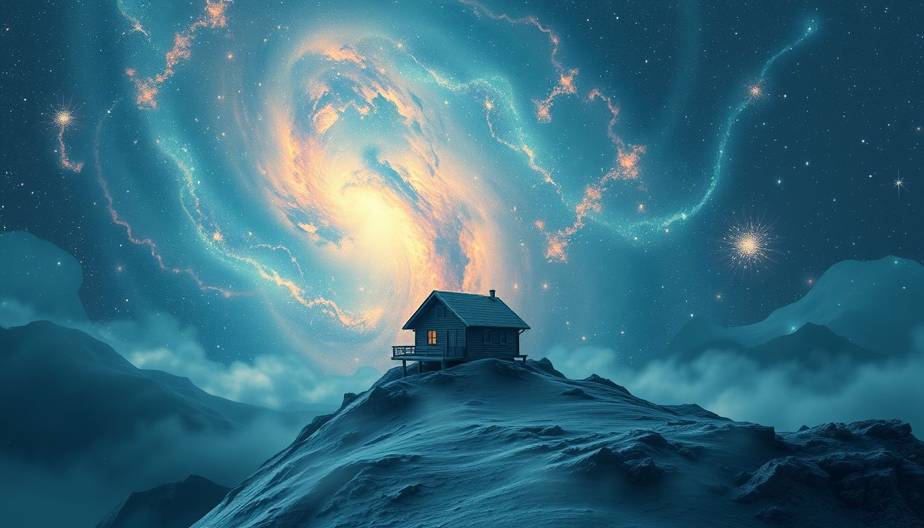 Die Sennhütte symbolisiert Einsamkeit und innere Ruhe zur Selbstfindung.