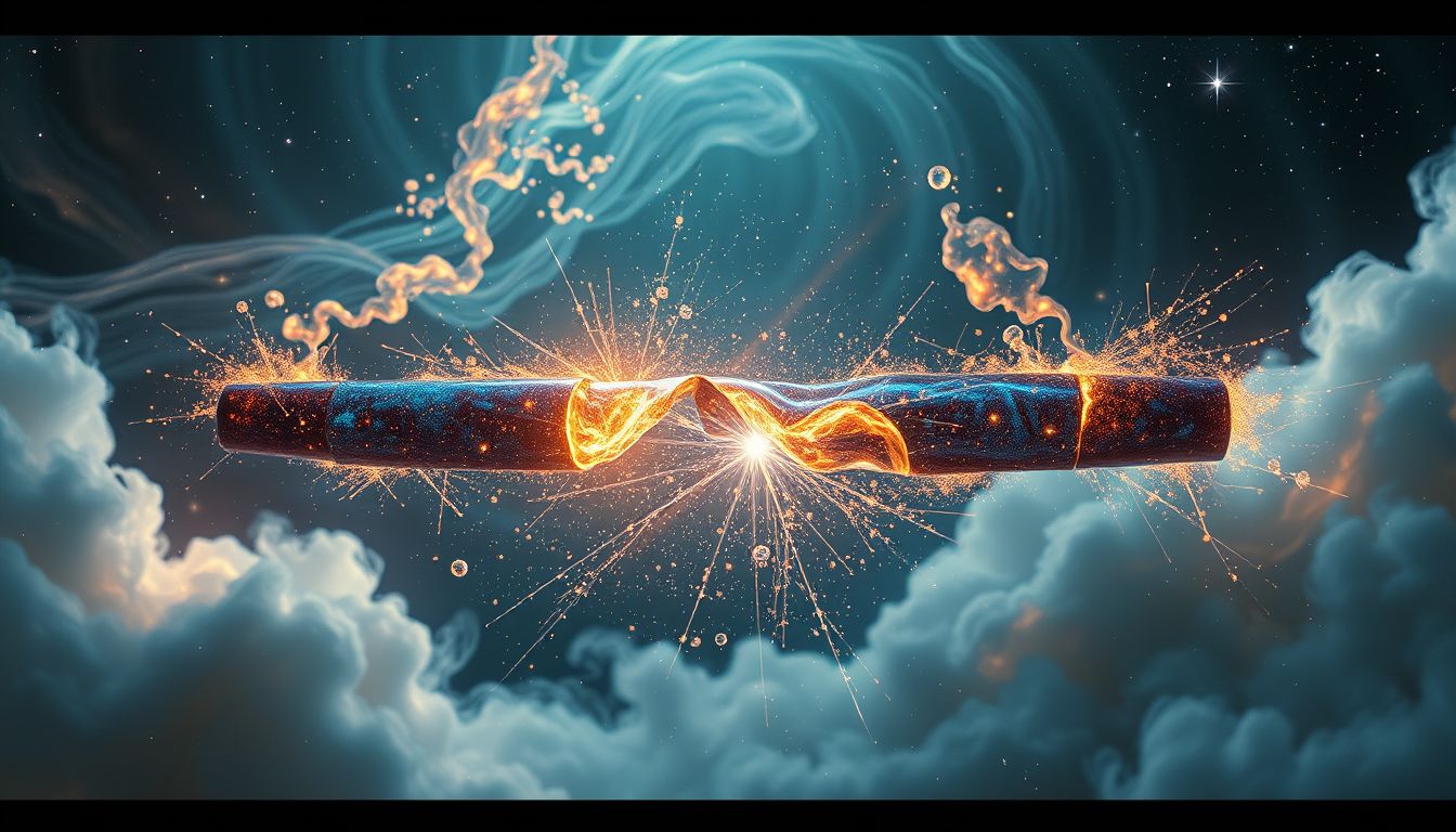 Eine zerbrochene Sitzstange symbolisiert oft innere Unsicherheit oder Schwäche.