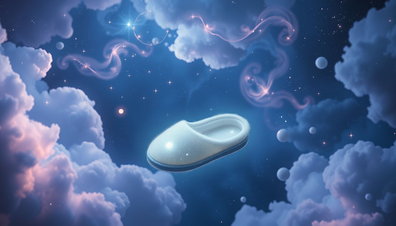 Slipper im Traum symbolisieren Komfort und innere Gelassenheit.