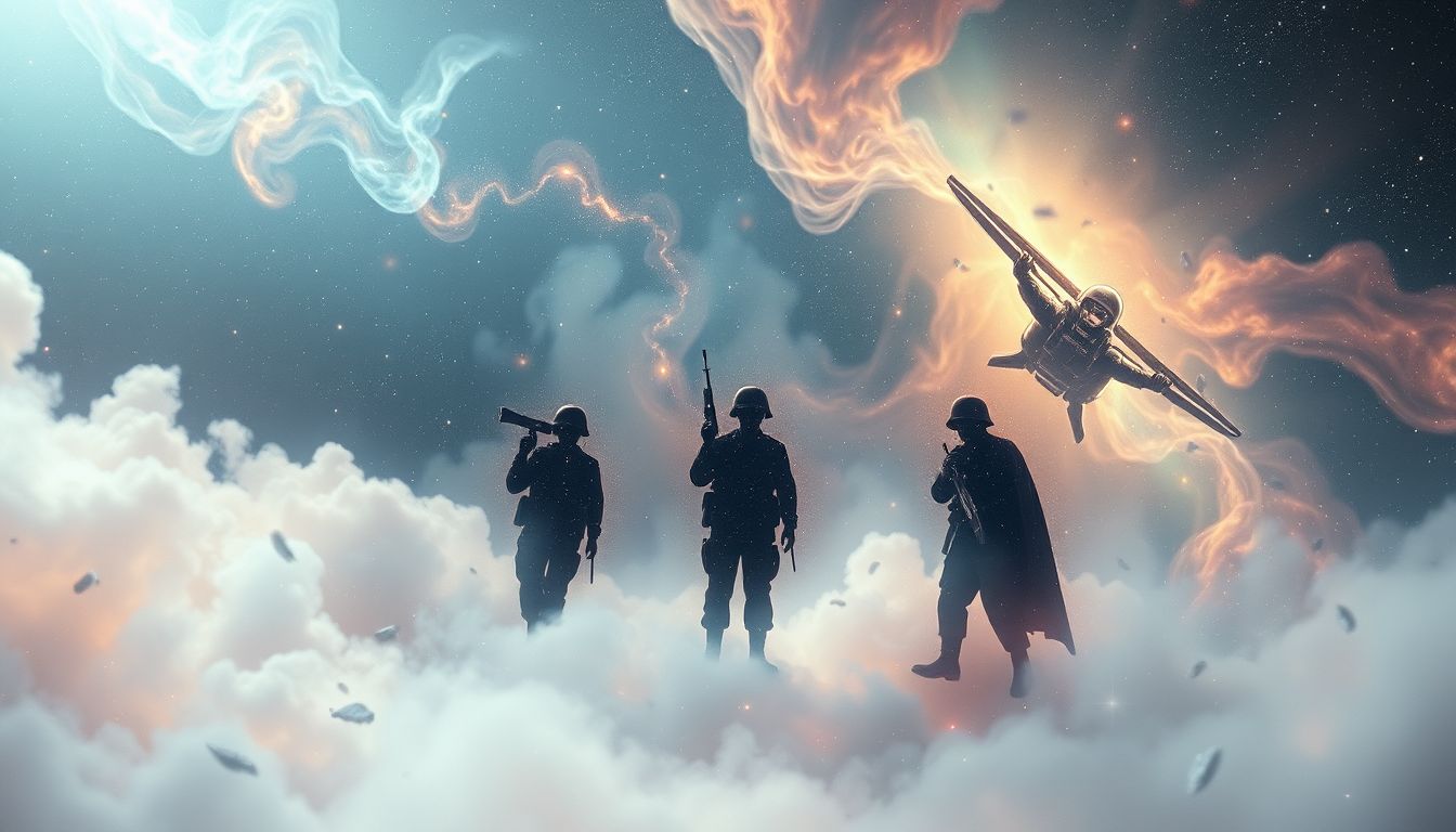 Soldaten im Traum symbolisieren oft innere Konflikte und Ängste.