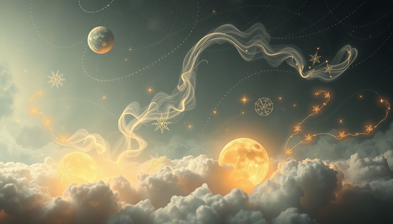 Spirituelle Traumdeutung offenbart verborgene Botschaften der Seele.