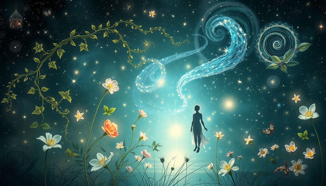 Tableaus in der Natur symbolisieren innere Harmonie und spirituelle Entwicklung.