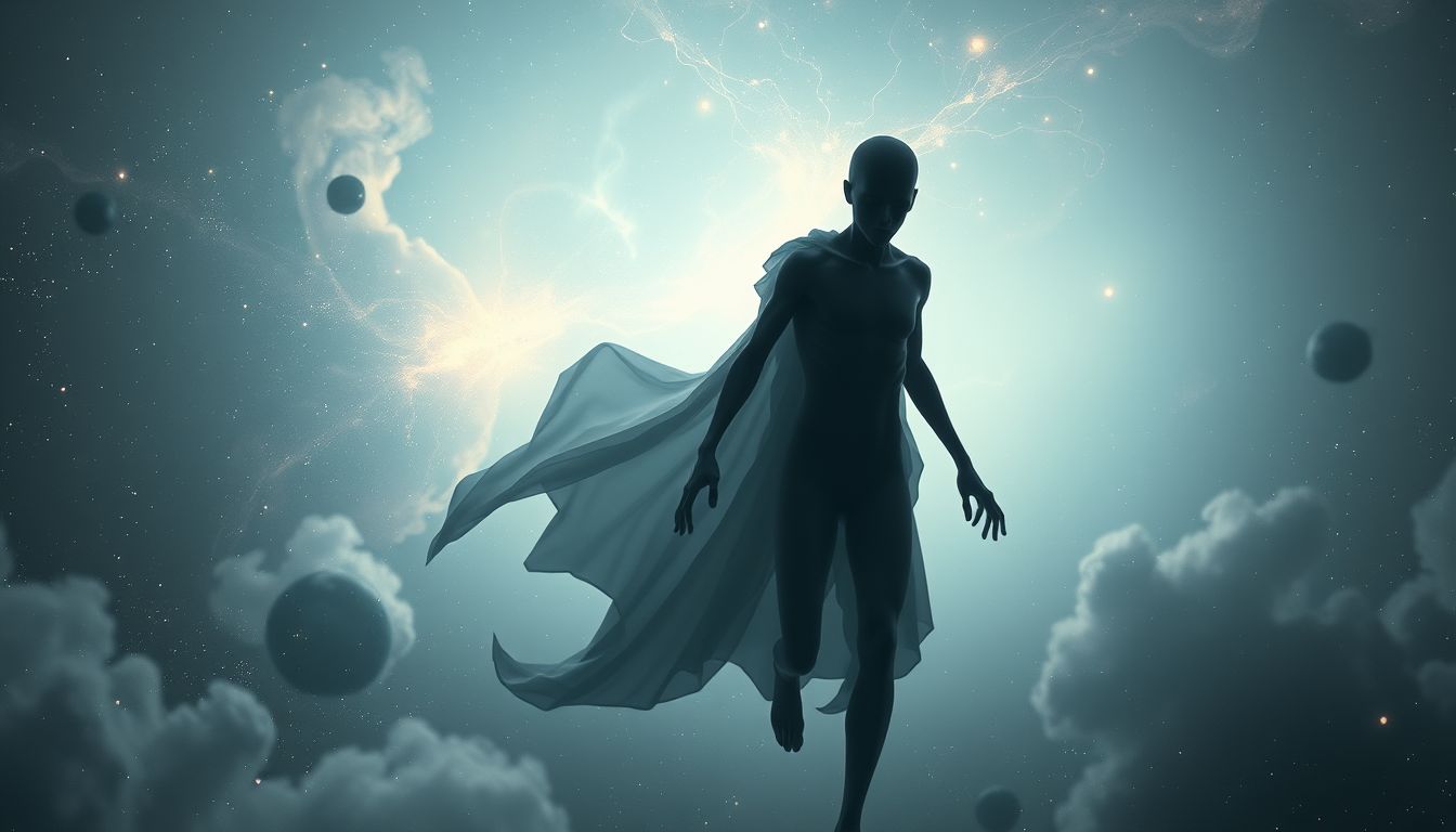 Ein hagerer Mann im Traum symbolisiert oft innere Unsicherheit.