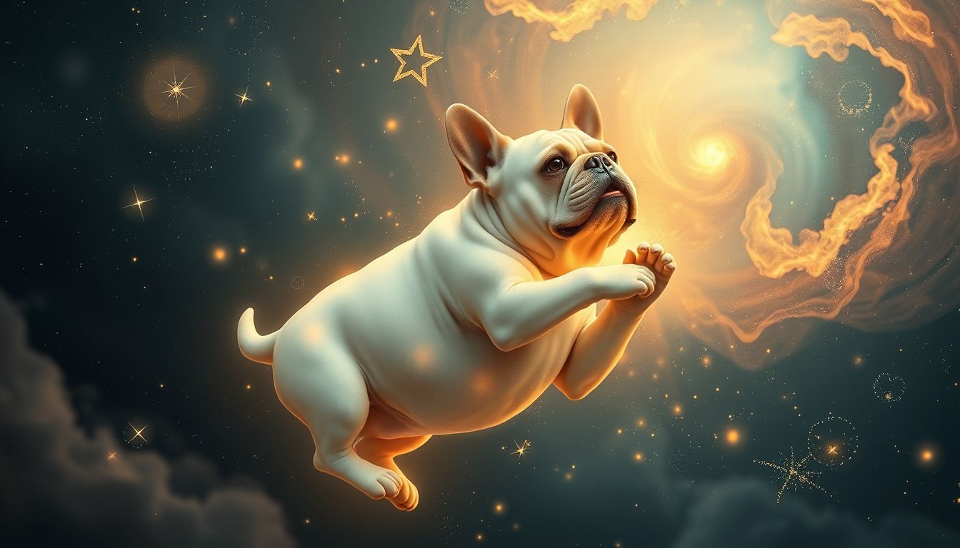 Eine freundliche Bulldogge symbolisiert im Traum treue und Geborgenheit.