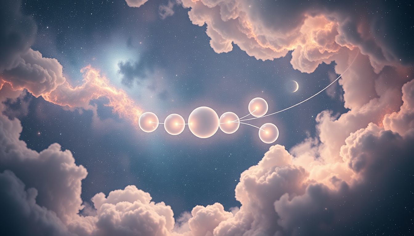 Das Zählen von sieben Gegenständen symbolisiert oft innere Ordnung.