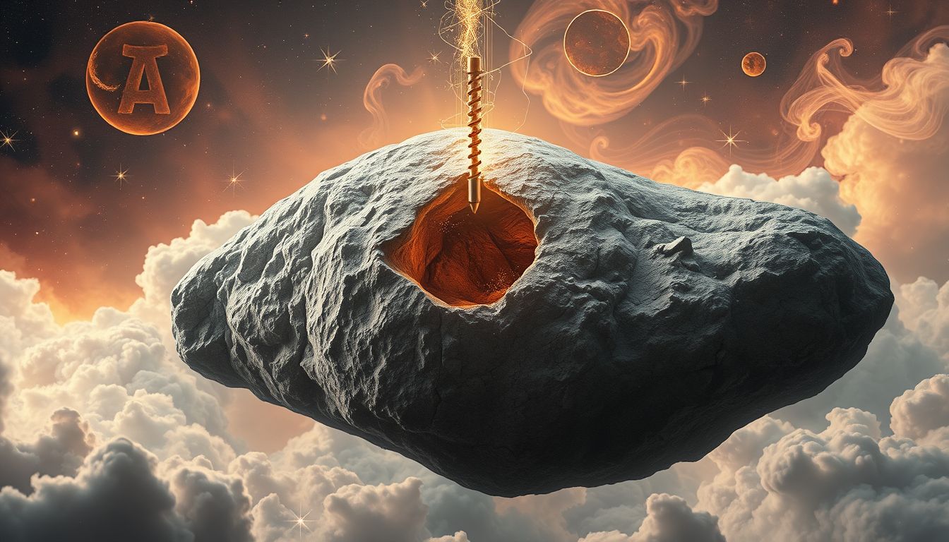 Ein Bohrgerät im Traum symbolisiert Durchhaltevermögen und Zielstrebigkeit.