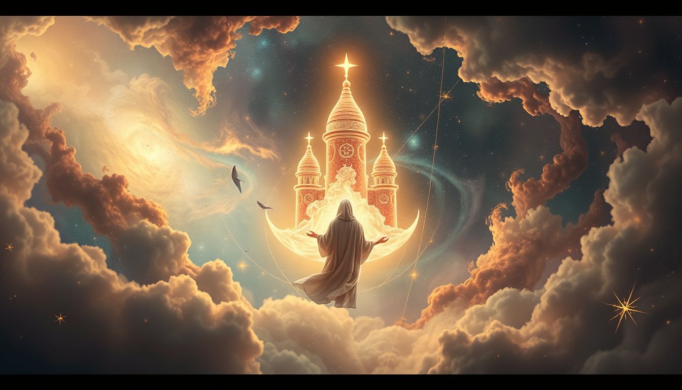 Das Verlassen eines Klosterbruders symbolisiert innere Freiheit und Wandel.