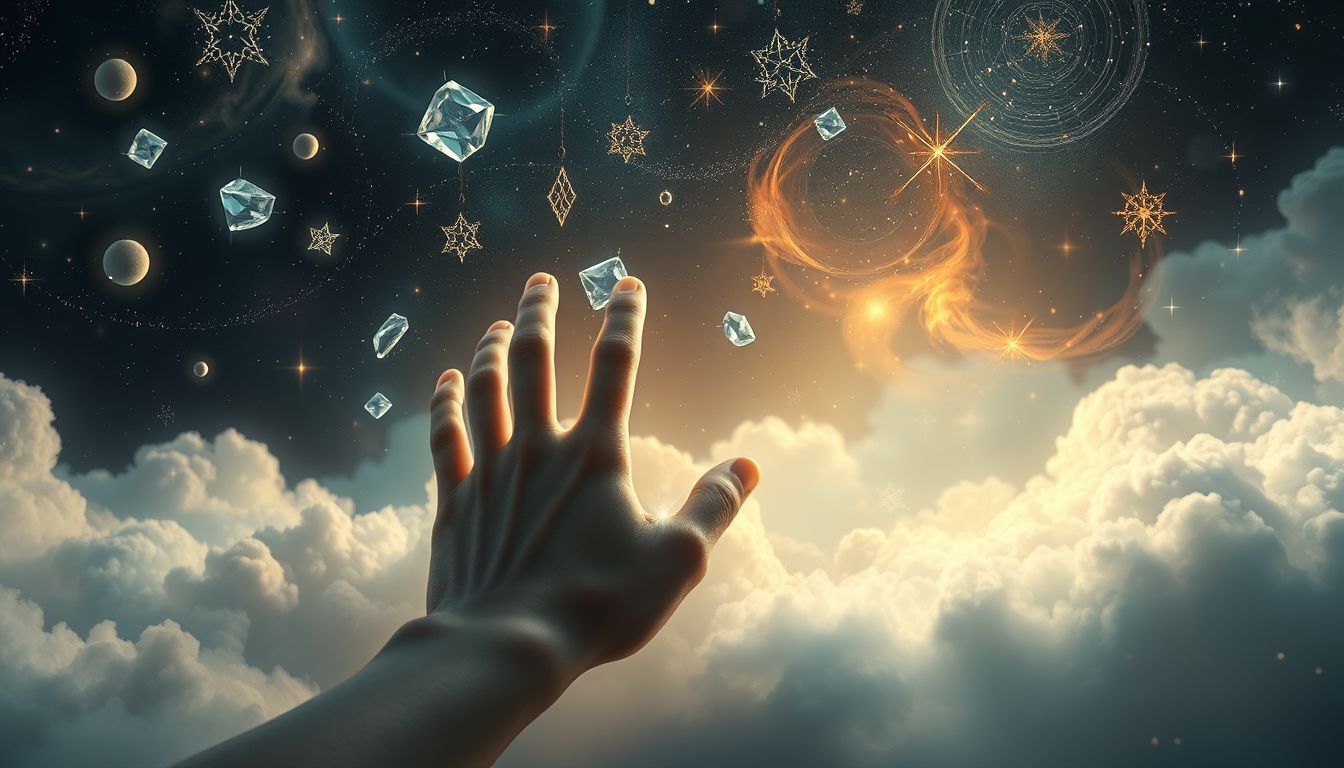Traum 10 symbolisiert Sehnsucht nach verborgenen Schätzen und Erkenntnissen.