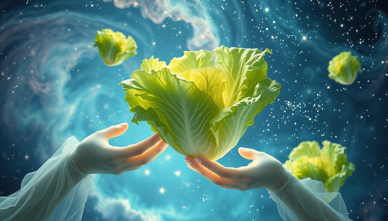 Im Traum Kopfsalat kaufen symbolisiert frische Chancen und Neubeginn.