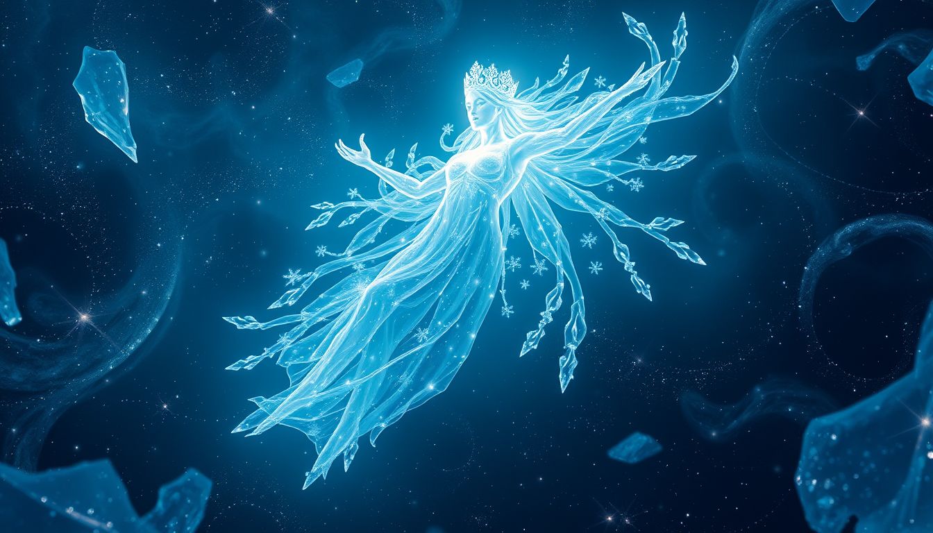 Ein Traum von der Eiskönigin symbolisiert emotionale Kälte und Distanz.