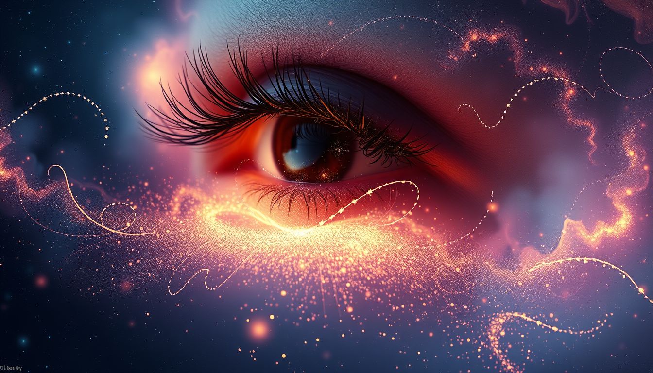 Im Traum Wimpern essen symbolisiert den Wunsch nach Selbstschutz.