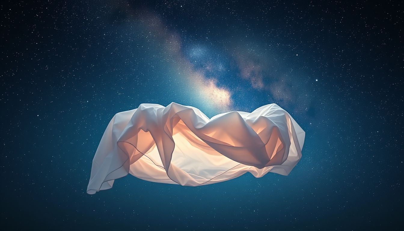 Im Freien zudecken symbolisiert Schutz vor emotionaler Kälte.