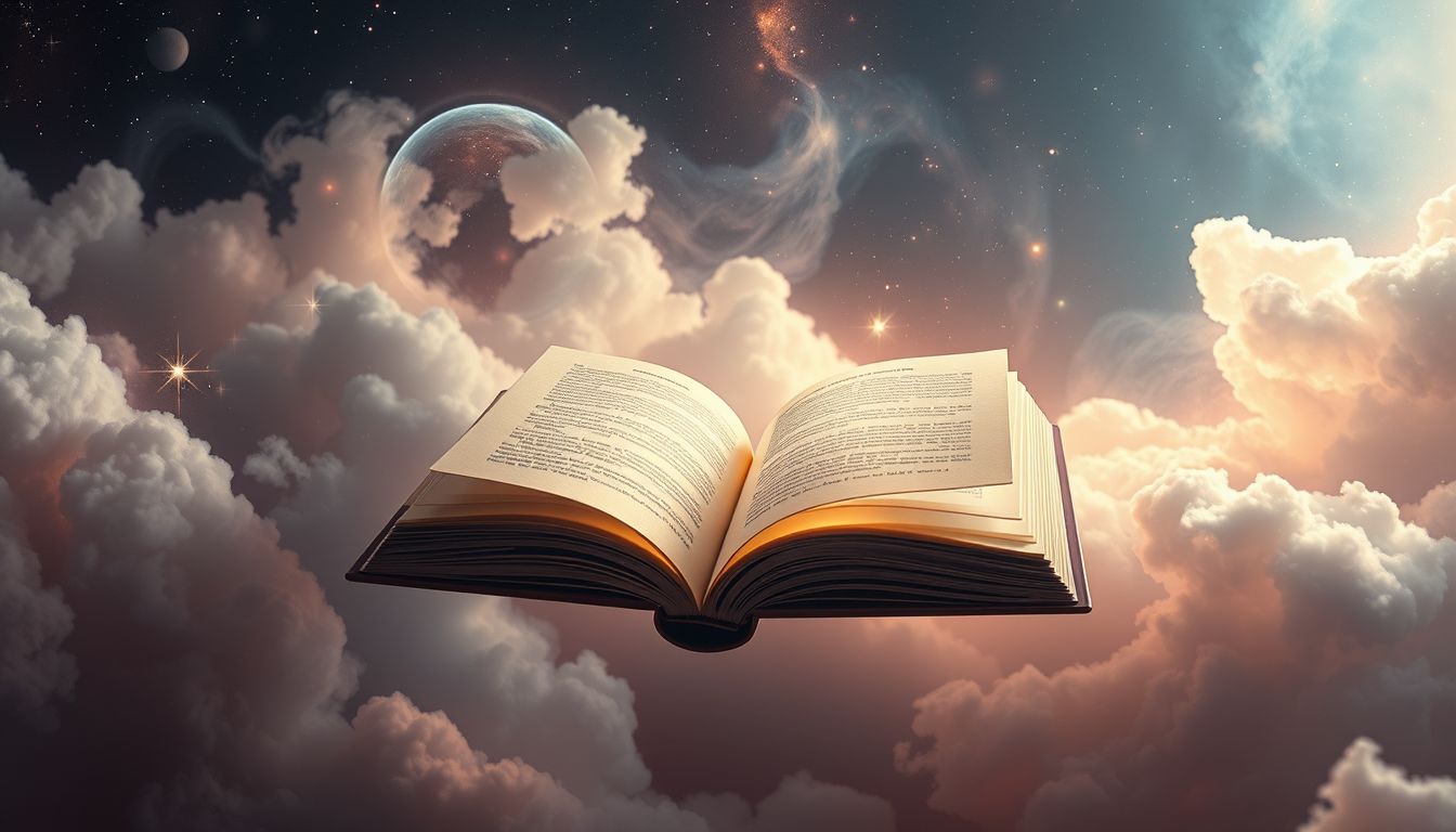 Ein gefundenes Zitat im Traum symbolisiert verborgene Weisheit.