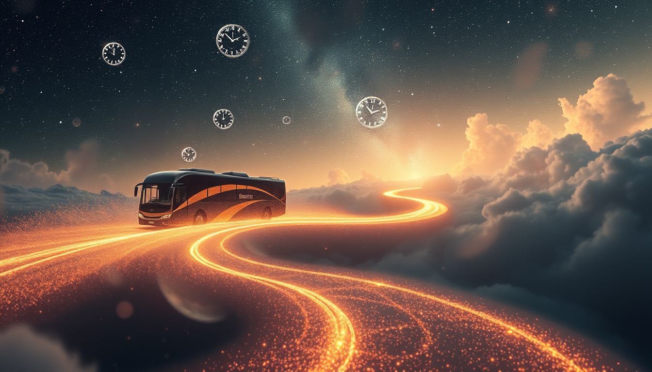 Träumen vom Bus verfehlen symbolisiert verpasste Chancen im Leben.
