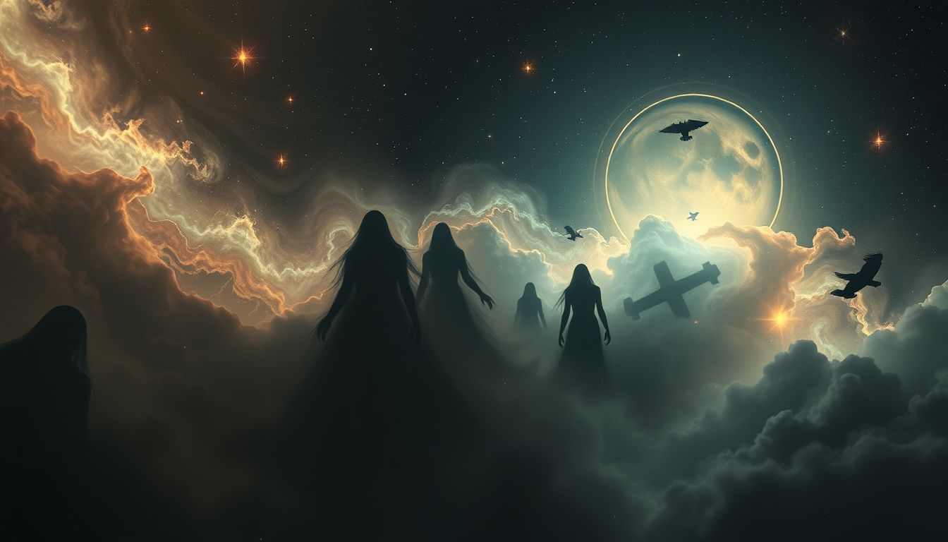 Dunkle Gestalten symbolisieren oft unbewusste Ängste im Traum.
