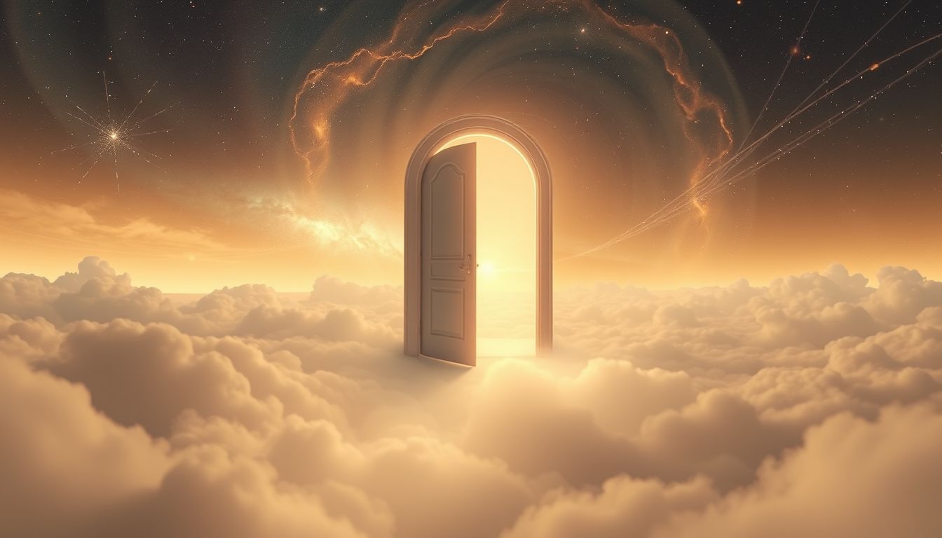 Schatten unter der Tür symbolisieren verborgene Ängste und Geheimnisse.