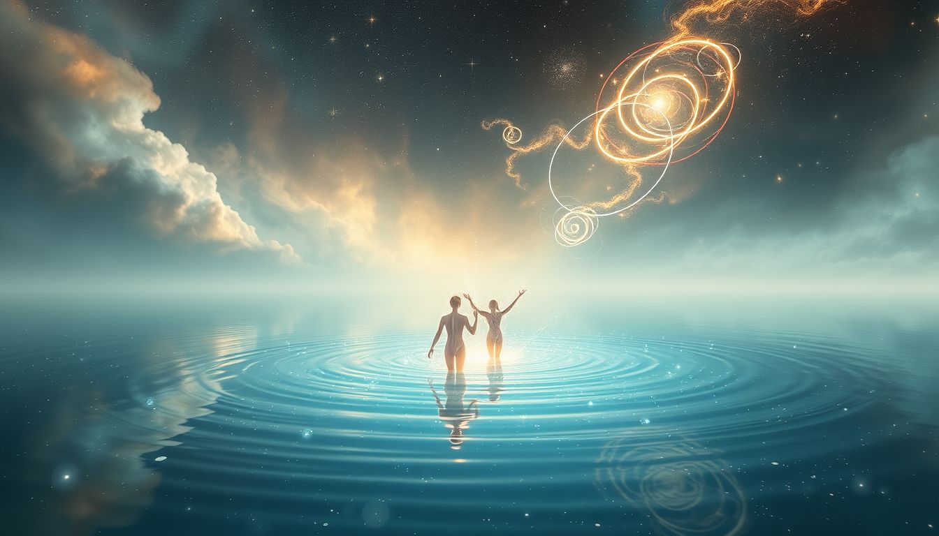 Die Taufe im See symbolisiert Reinigung und Neuanfang im Traum.