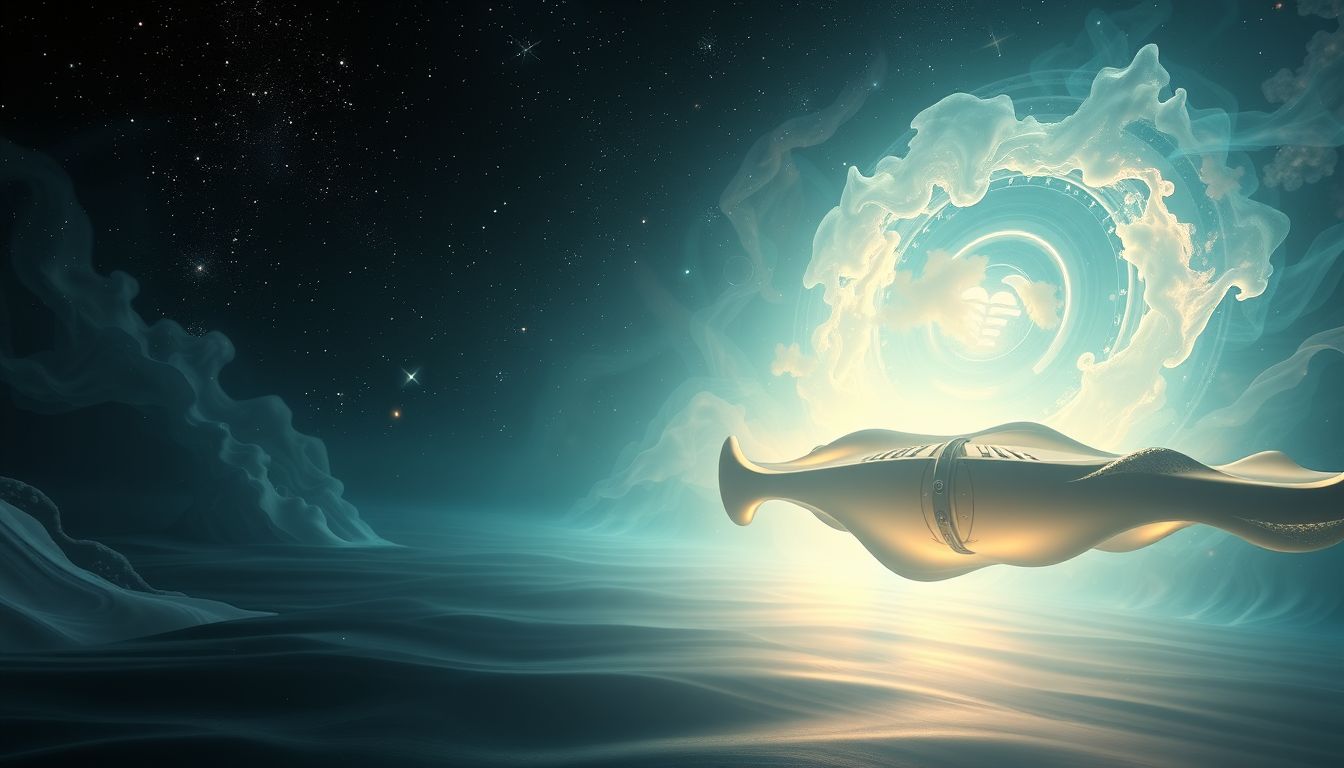 Ein Unterseeboot steuern symbolisiert Kontrolle über verborgene Emotionen.