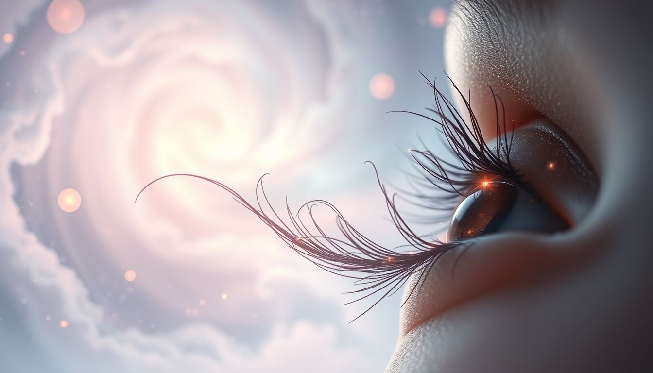 Wimpernwachstum im Traum symbolisiert oft persönliche Entwicklung und Selbstvertrauen.