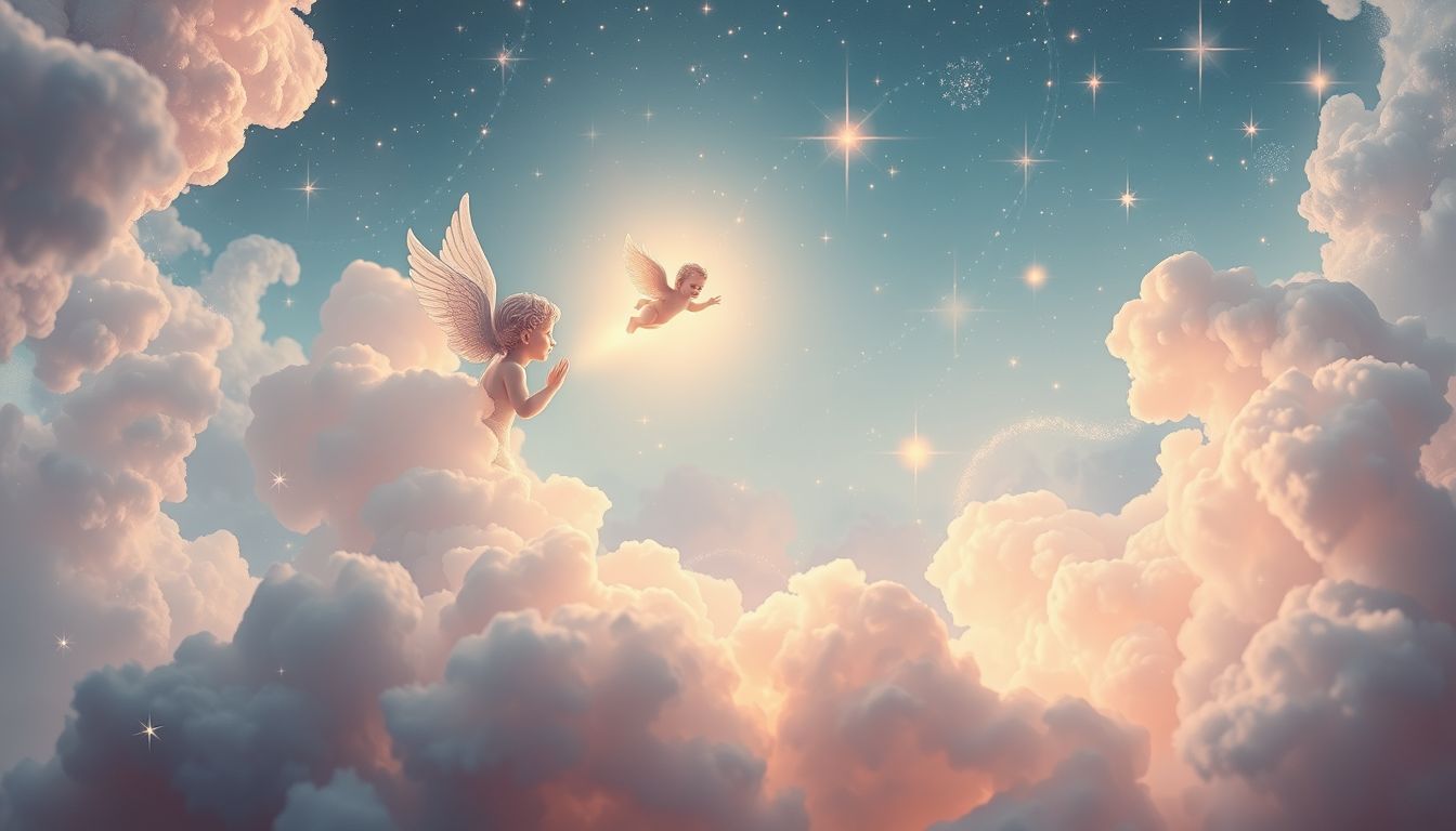Ein Cherub im Traum symbolisiert heilende göttliche Fürsorge.