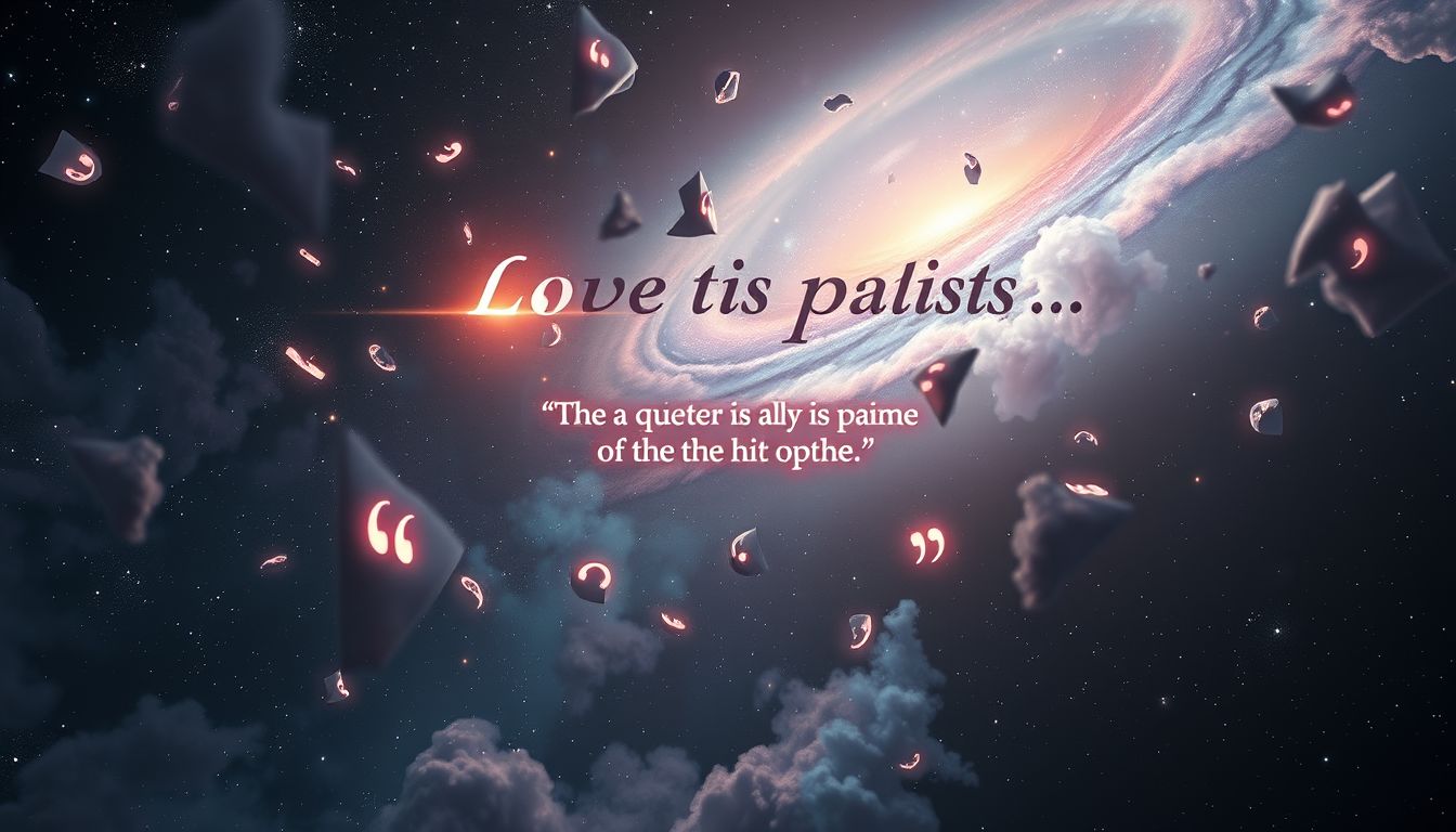 Ein Zitat in Werbung symbolisiert Überzeugungskraft und Glaubwürdigkeit.