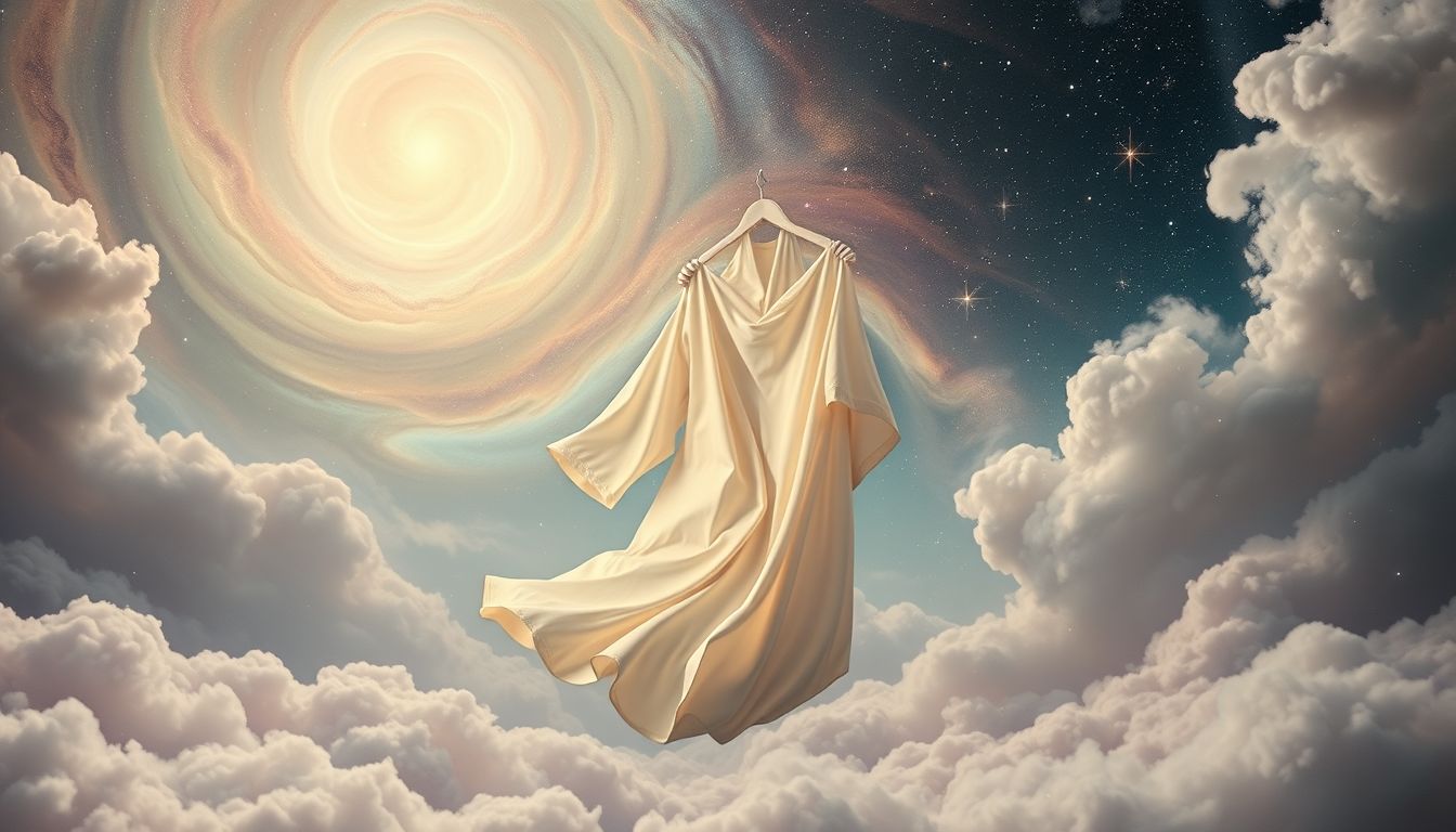 Kutte bügeln symbolisiert im Traum Reinigung und innere Klarheit.