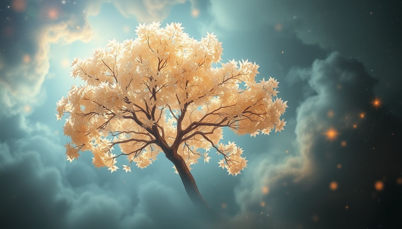 Der Ahornbaum im Frühling symbolisiert Neubeginn und Hoffnung.