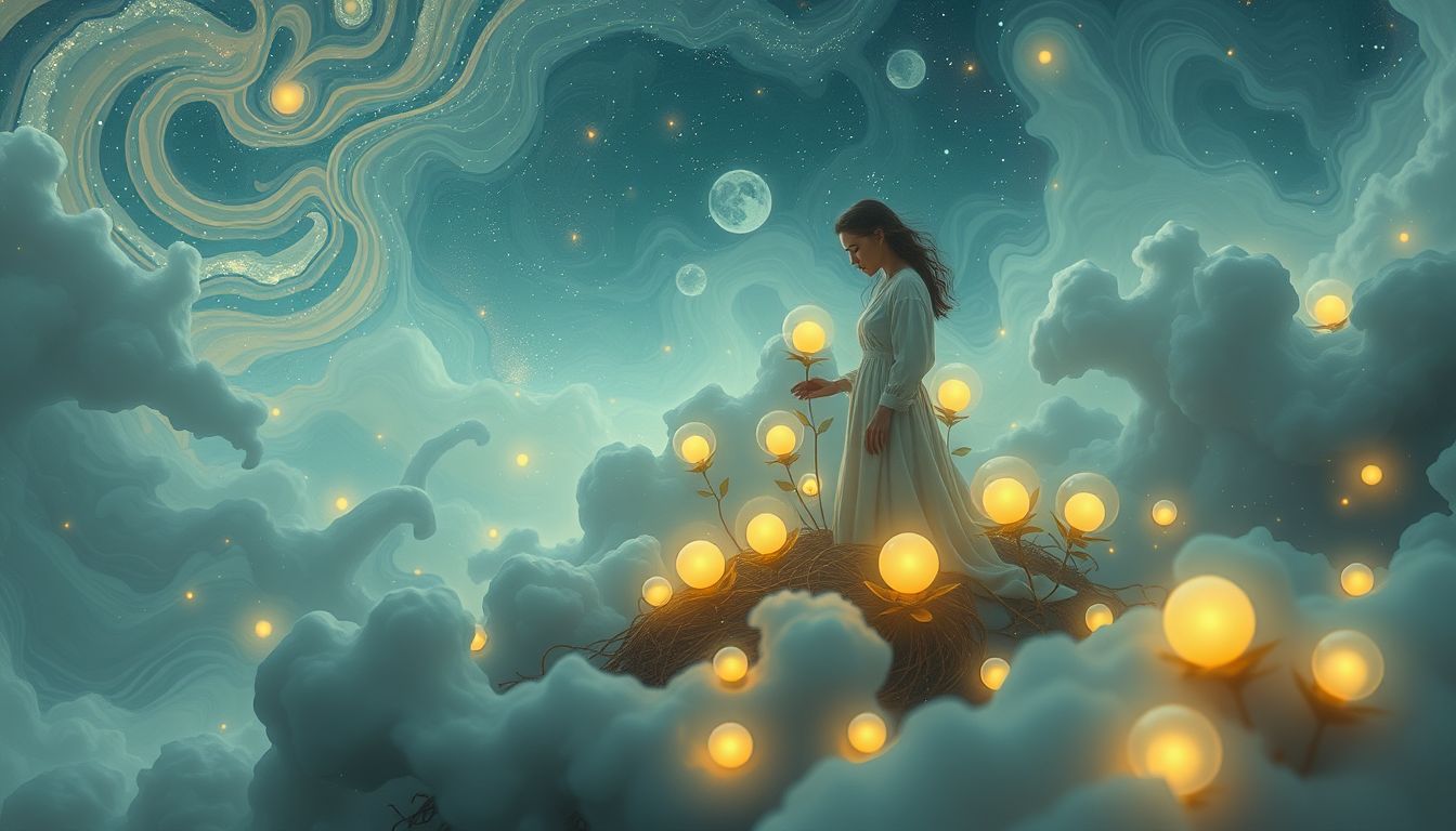 Ein gärtnender Quäker symbolisiert innere Ruhe und spirituelles Wachstum.