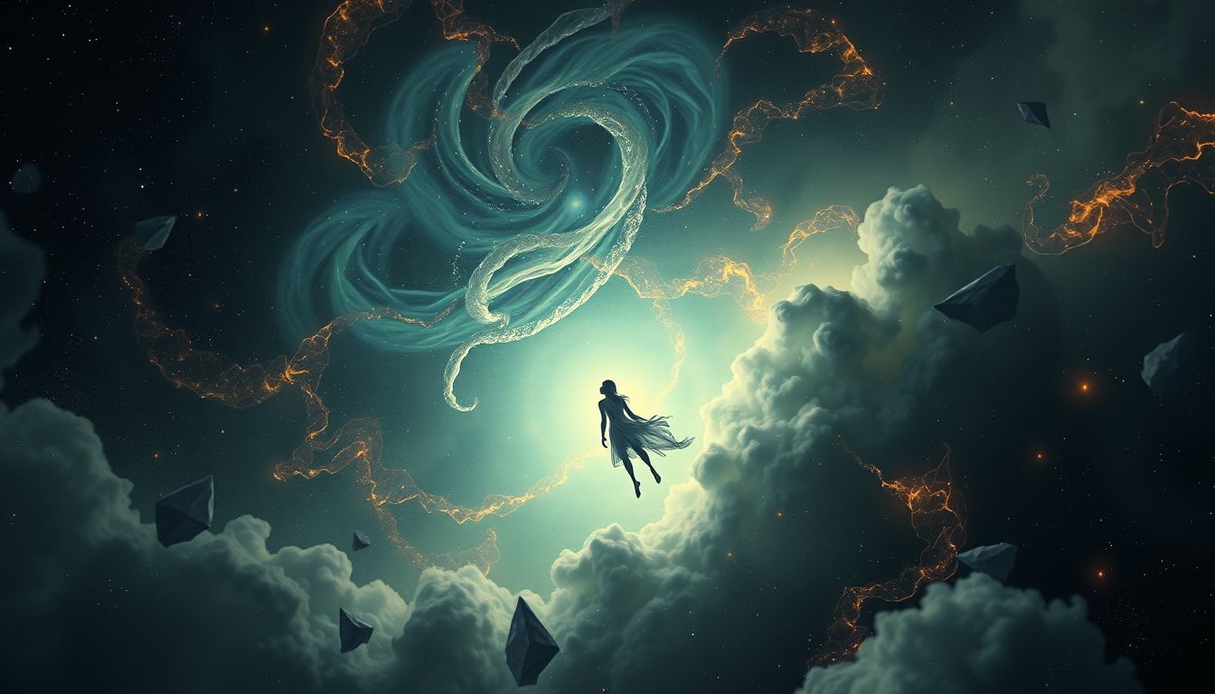 Traum 17 symbolisiert oft emotionale Einsamkeit und innere Leere.