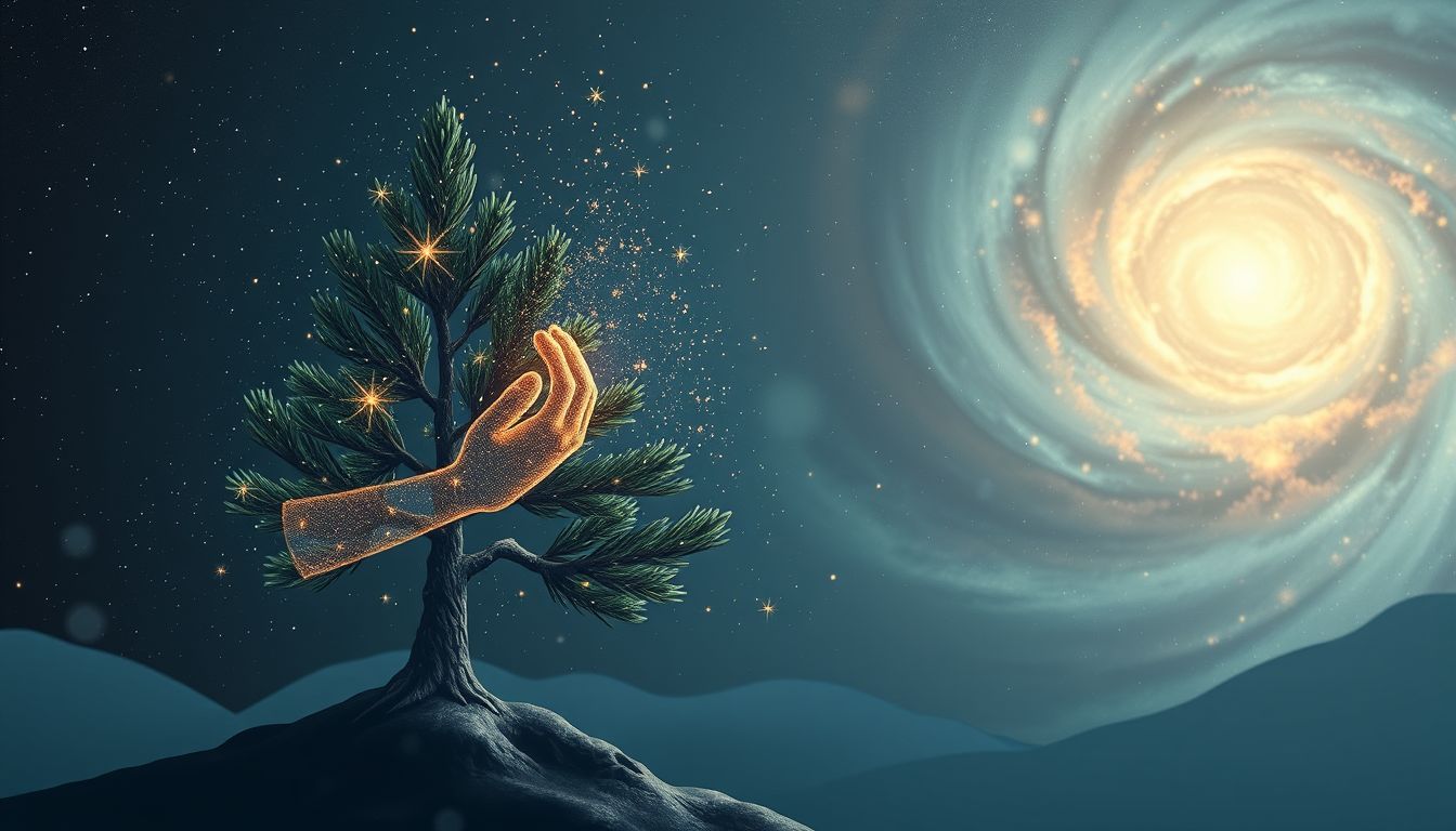 Das Beschneiden der Bergkiefer symbolisiert innere Reinigung und Neubeginn.