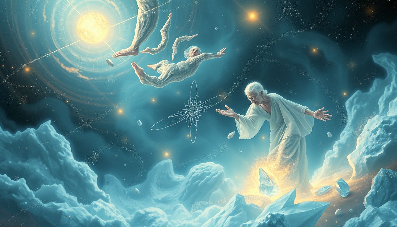 Eisschießen im Alter symbolisiert Weisheit und sorgsame Lebensreflexion.