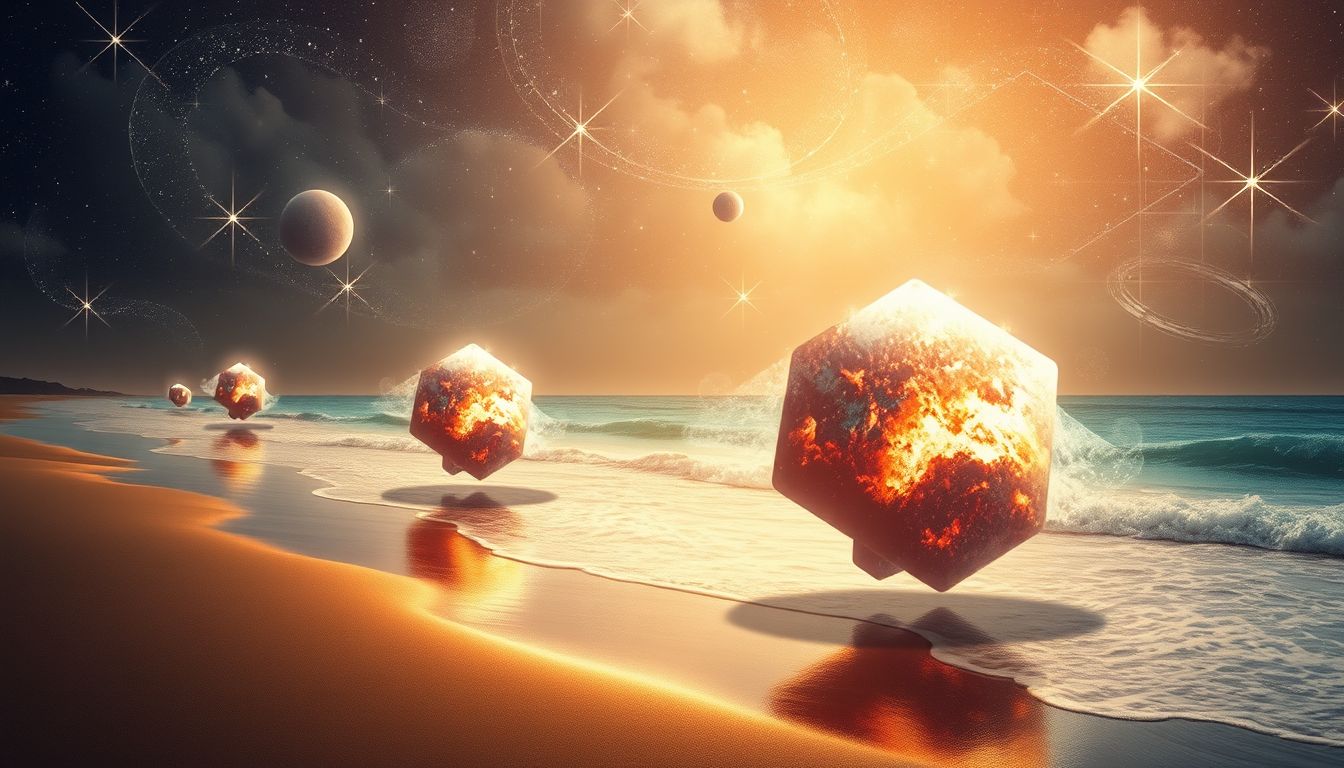 Das Trommeln am Strand symbolisiert innere Ruhe und Freiheit.