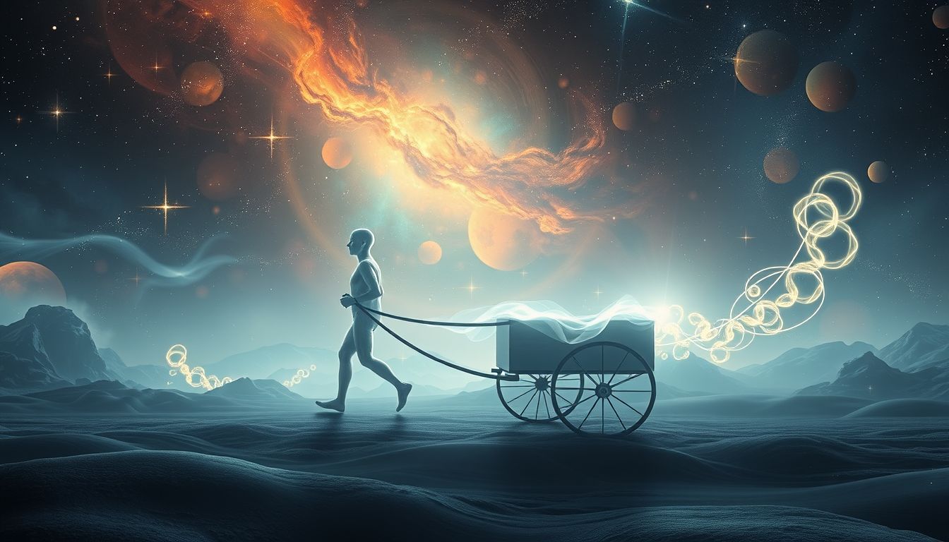 Ein leerer Wagen im Traum symbolisiert ungenutztes Potenzial und Freiheit.