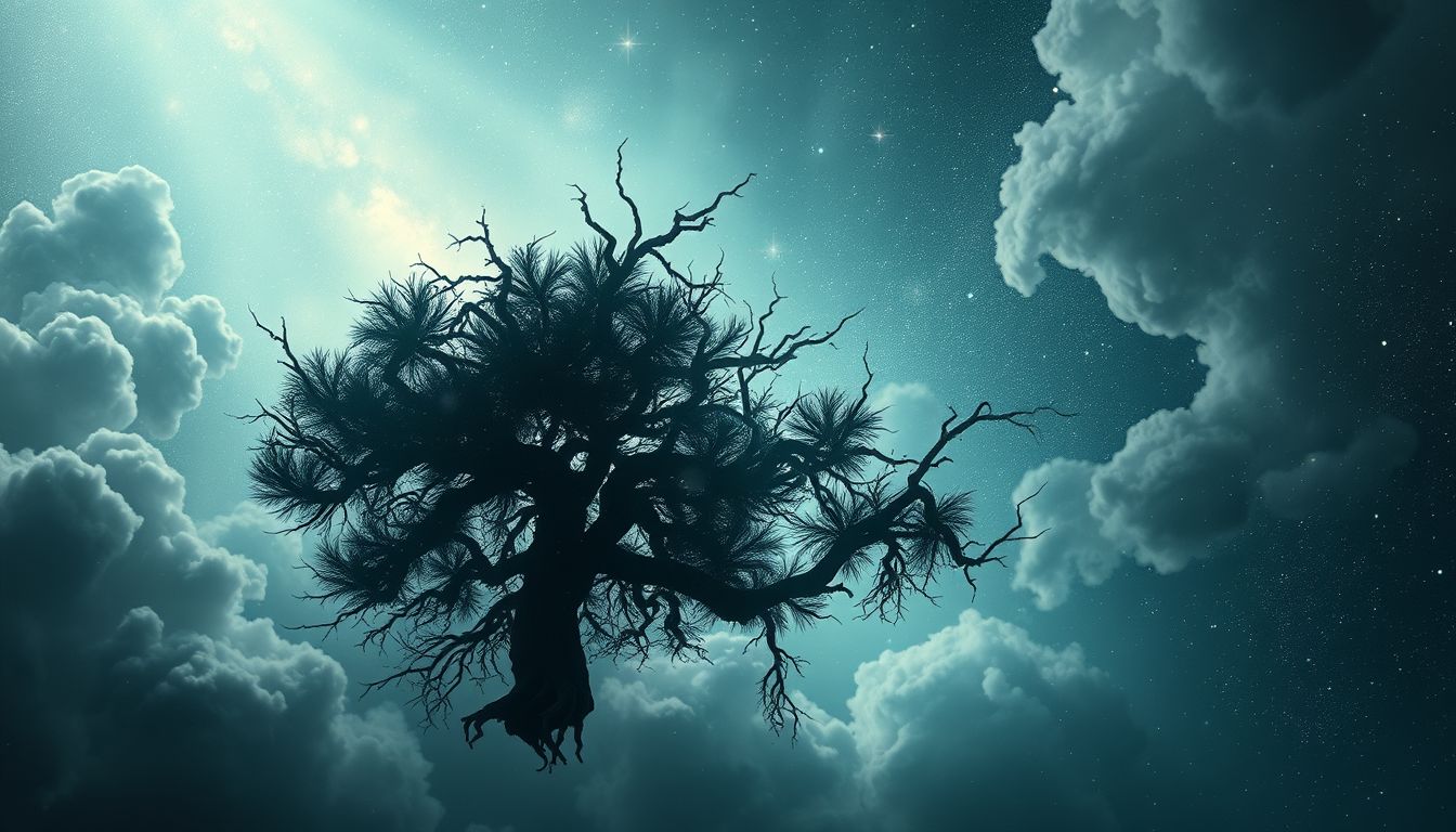 Eine kranke Bergkiefer im Traum symbolisiert innere Schwäche.