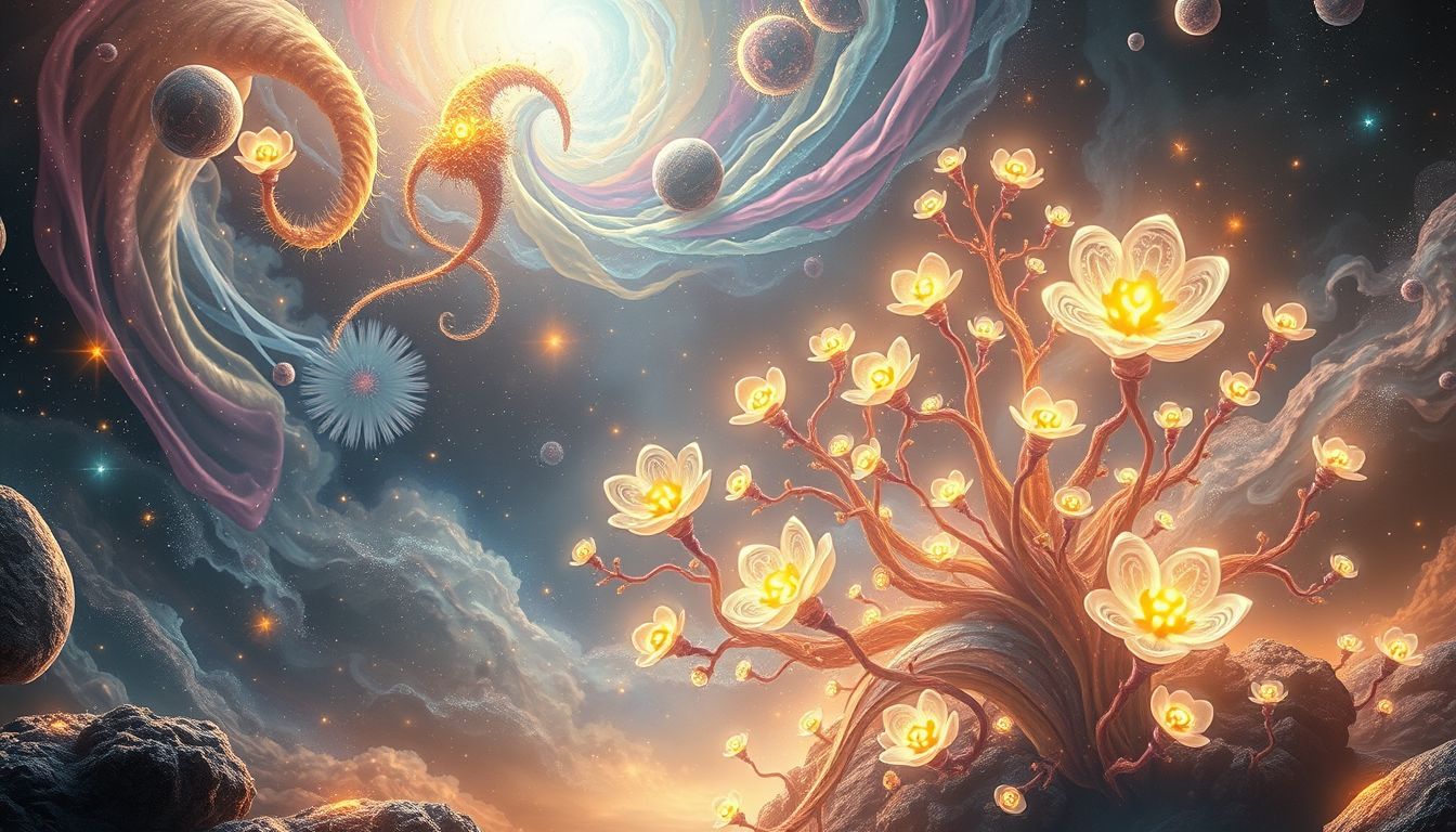 Ein blühender Traum symbolisiert Wachstum und gemeinsame Erfolge.
