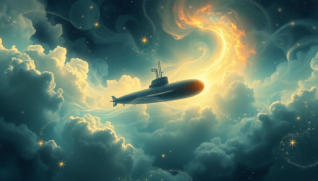 Das Unterseeboot symbolisiert in Träumen oft verborgene Gefühle.