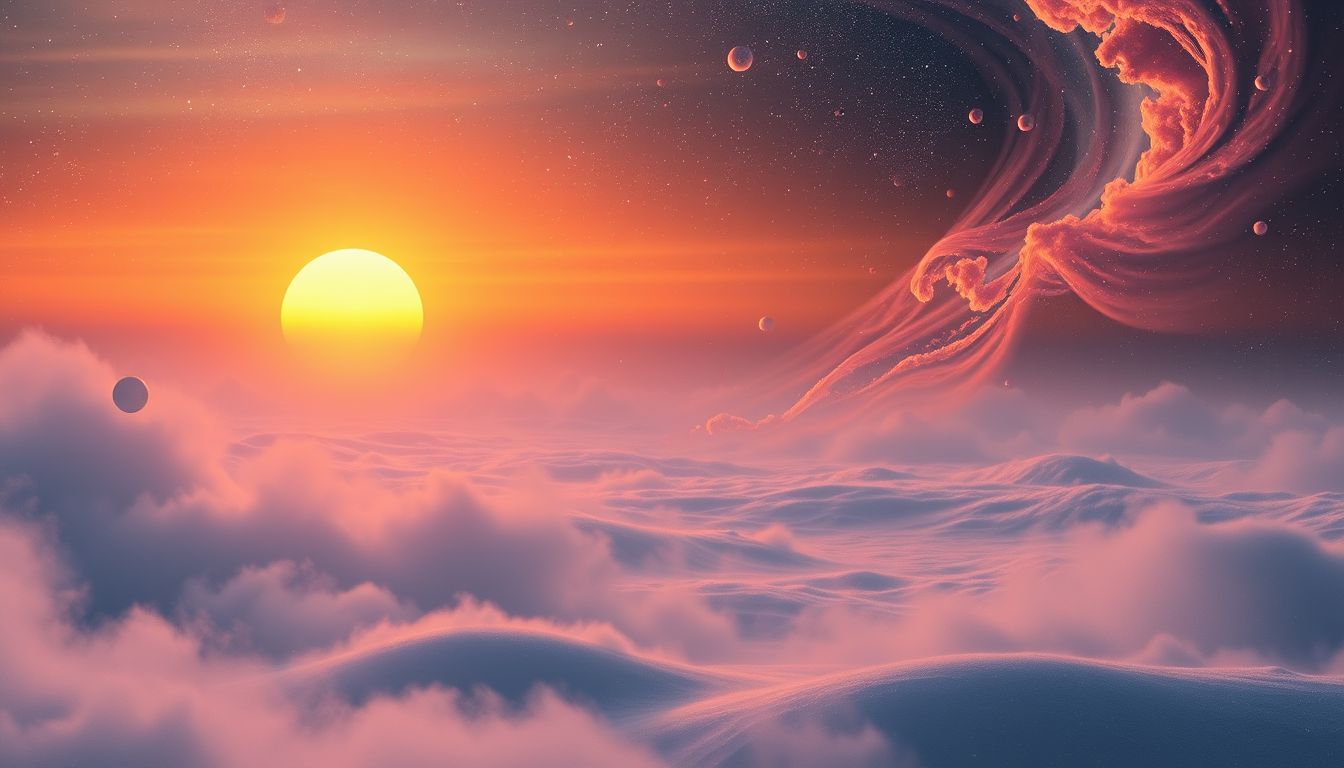 Der Sonnenuntergang zur Wintersonnenwende symbolisiert Neubeginn und Hoffnung.