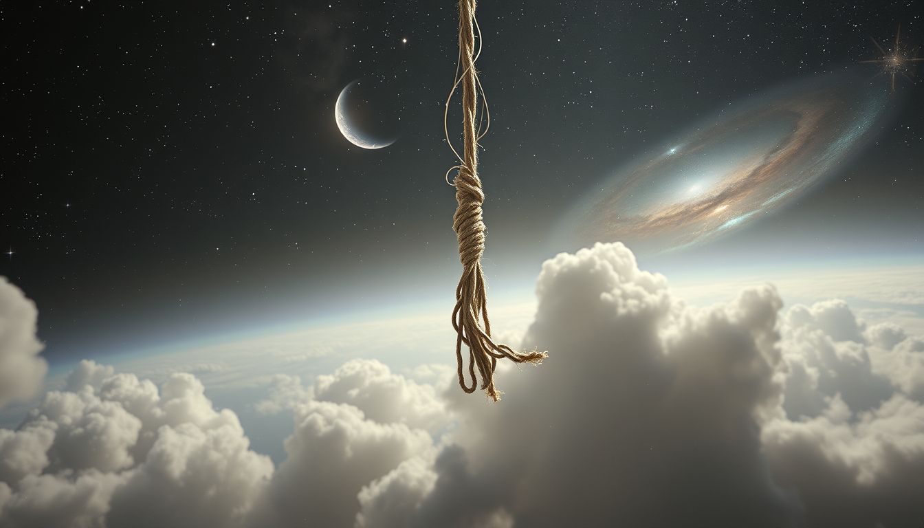 Ein alter Strick im Traum symbolisiert oft vergangene Belastungen.