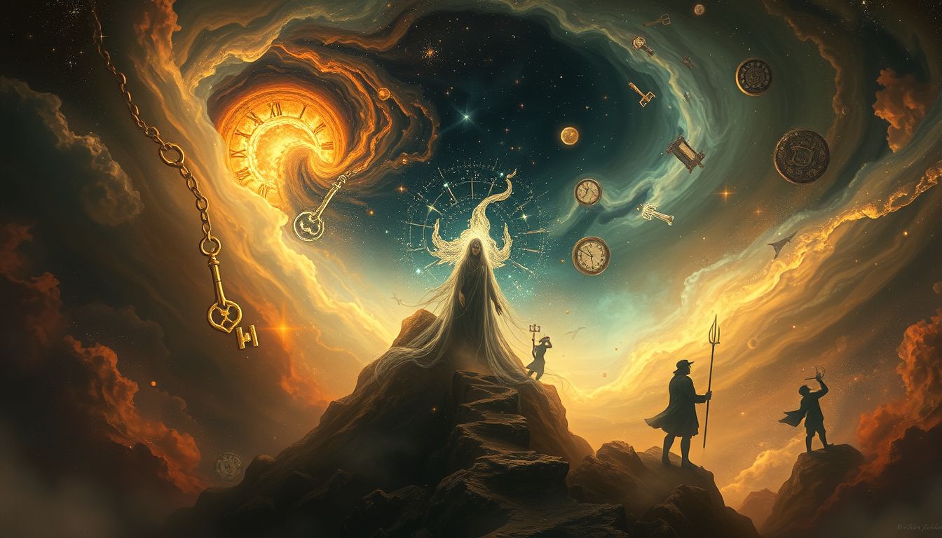 Der sterbende Majordomus symbolisiert das Ende alter Verpflichtungen.