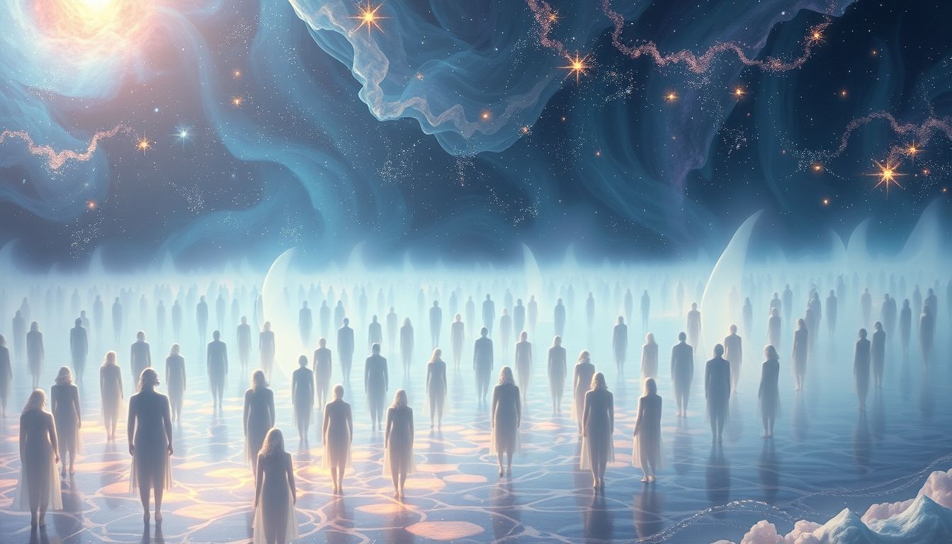 Eine belebte Bucht im Traum symbolisiert soziale Verbundenheit und Harmonie.