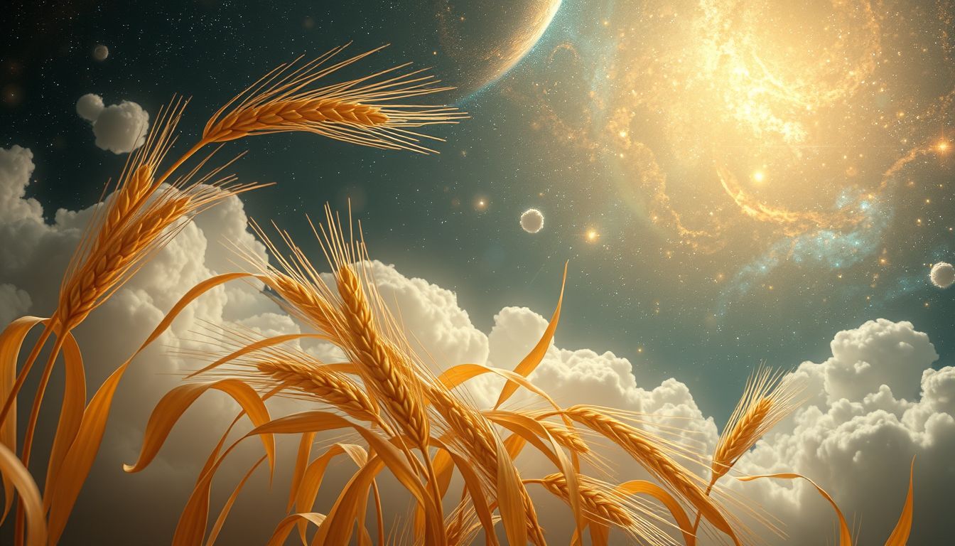 Das Ernten von Gerste im Traum symbolisiert reiche Ernte und Erfolg.