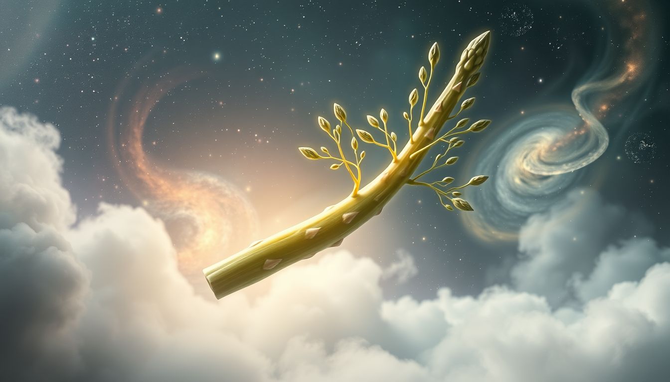 Ein Spargelbaum im Traum symbolisiert unerwartetes Wachstum und Veränderung.
