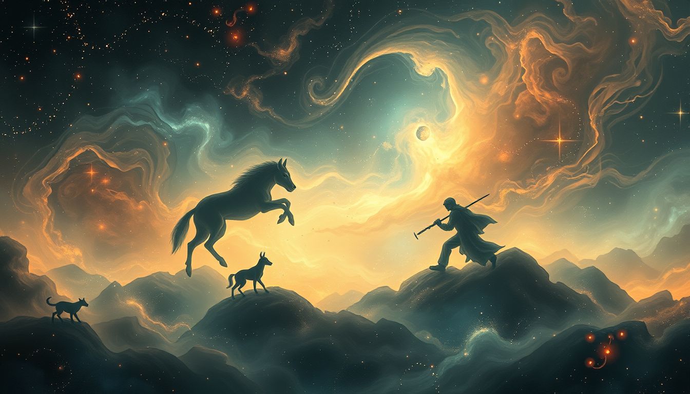 Wilderer im Traum symbolisieren oft verbotene Wünsche und innere Konflikte.